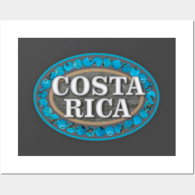 Costa Rica Wall Art by Dale Preston Design